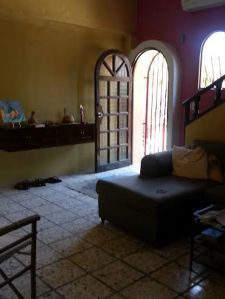 living room,front door